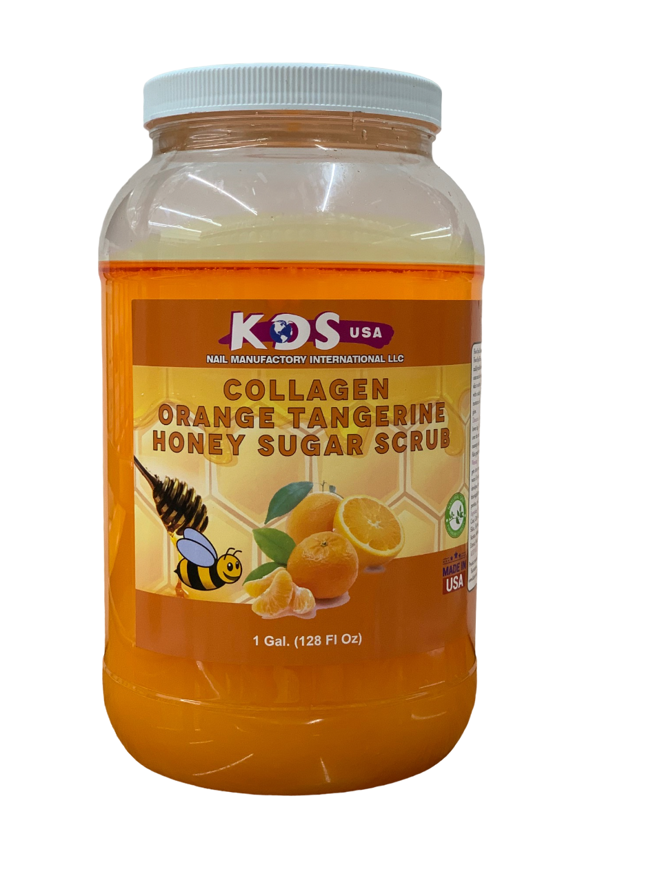 KDS Honey Sugar Scrub Collagen Orange Tangerine
